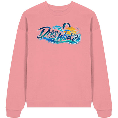 Kite-Drive With The Wind - Organic Oversize Sweatshirt
