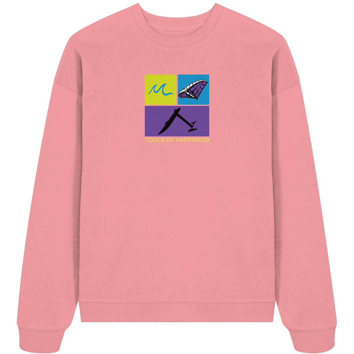 Wingoil-Tools for Happiness - Organic Oversize Sweatshirt