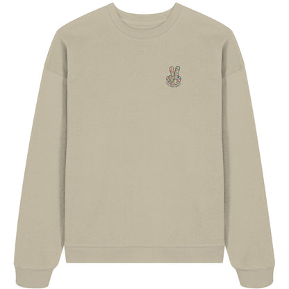 Peace. Waves. Sunsets. - Organic Oversize Sweatshirt