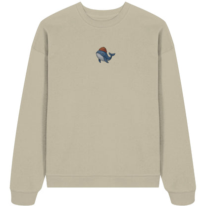 Nordic Whale - Organic Oversize Sweatshirt