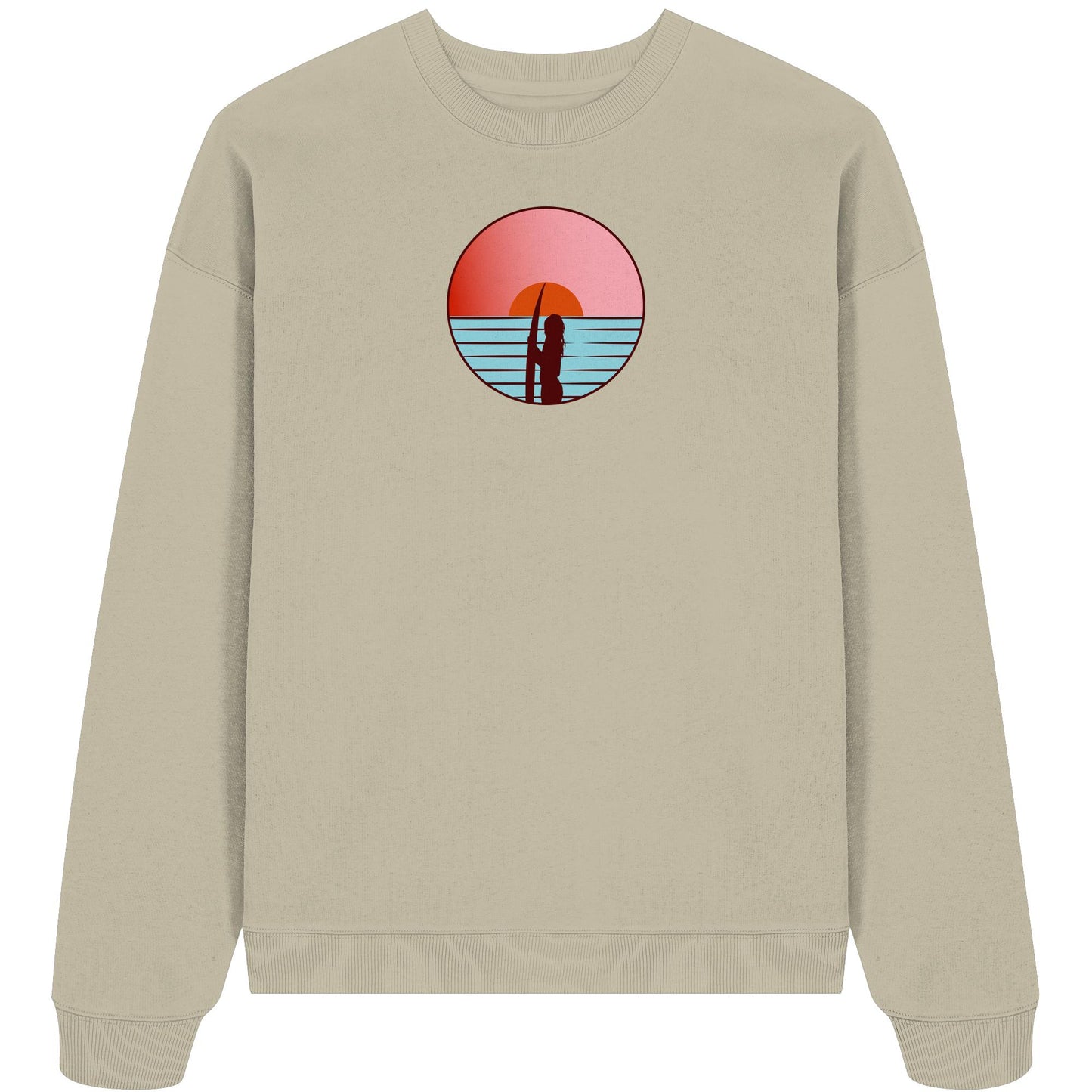 Sunsets of Happiness - Organic Oversize Sweatshirt