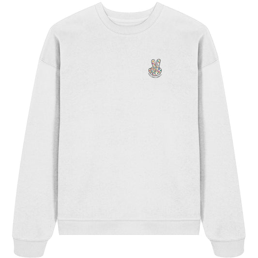 Peace. Waves. Sunsets. - Organic Oversize Sweatshirt