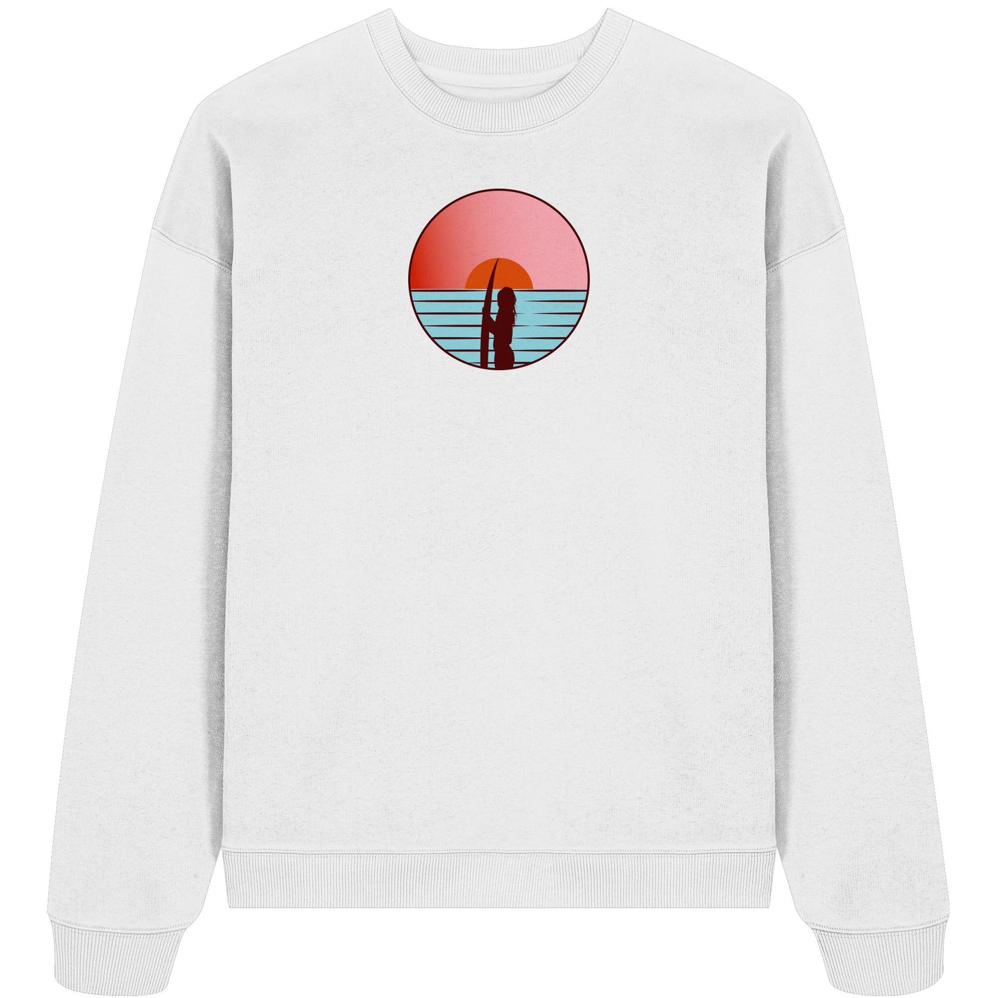 Sunsets of Happiness - Organic Oversize Sweatshirt