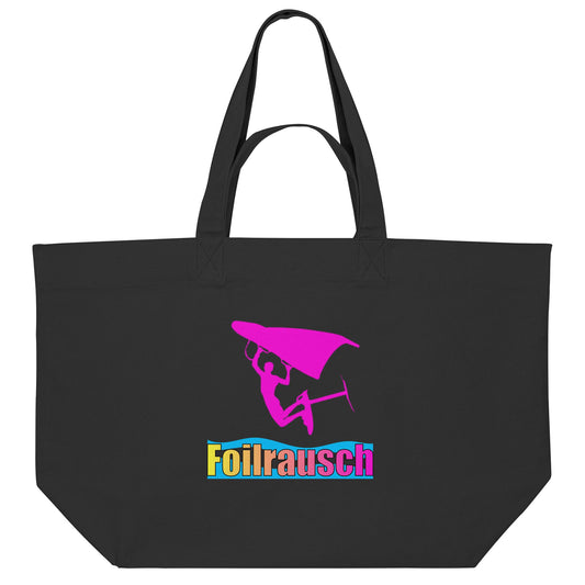 Flying Pilot-Foilrausch - Organic Shopping-Bag