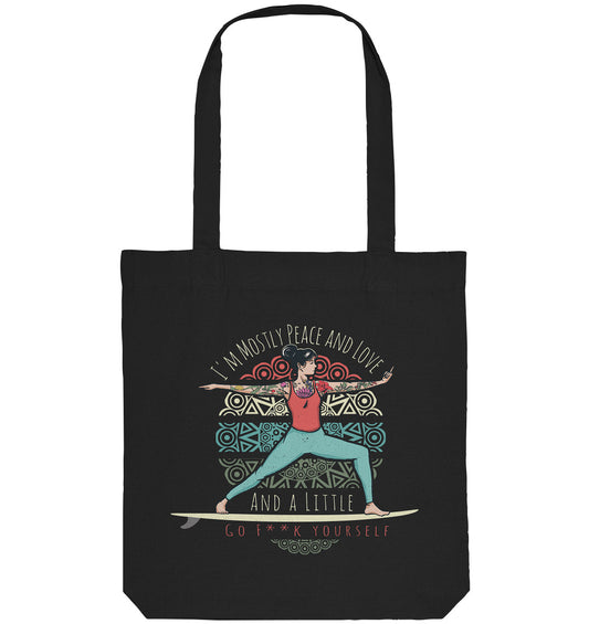 SUP-Yoga Peace and Love - Organic Tote-Bag
