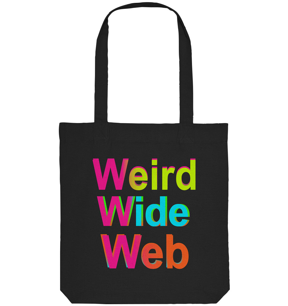 Weird Wide Web-Natural is sexy - Organic Tote-Bag
