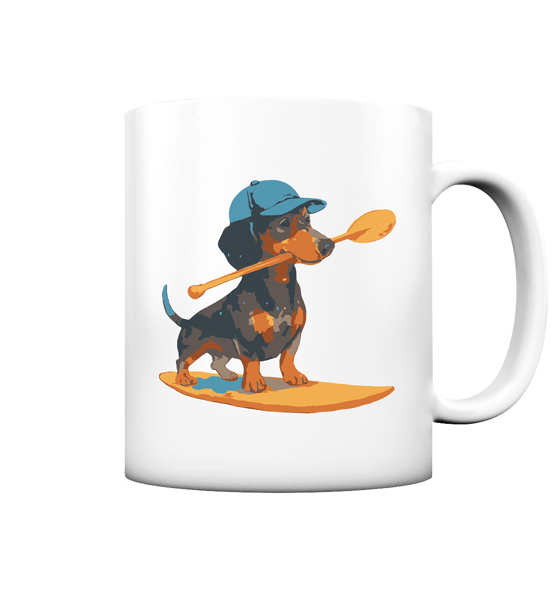 SUP-Sausage- Hol Stöckchen Bro! - Tasse matt