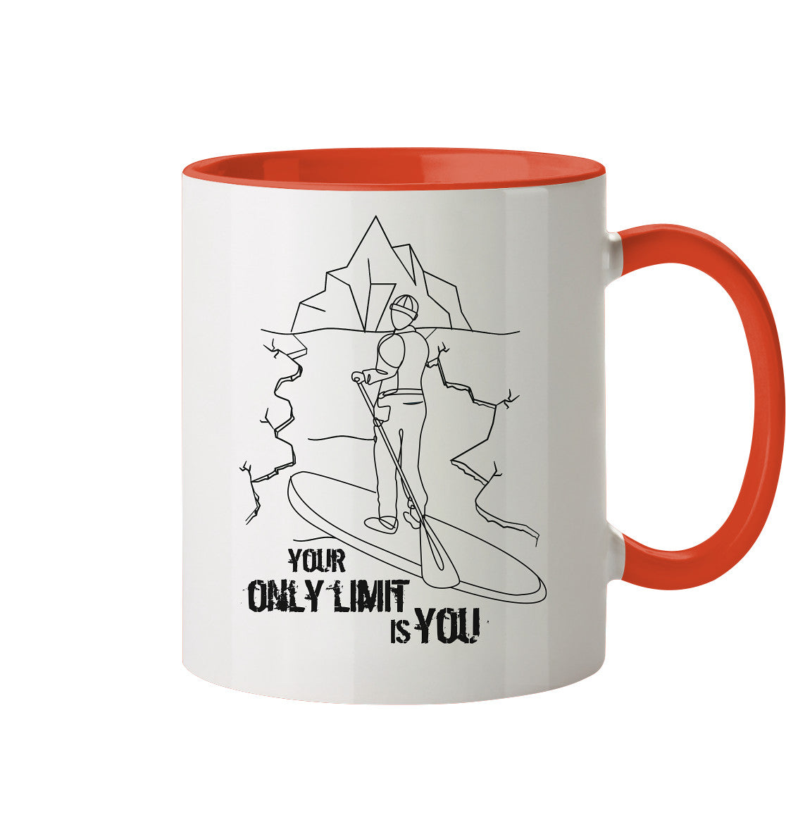 Your Only Limit Is You - Tasse zweifarbig