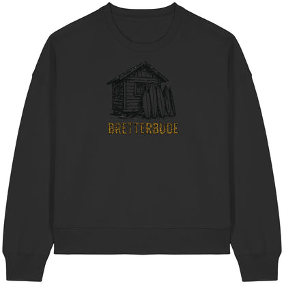 Achtung Bretterbude - Womens Organic Boxcut Sweatshirt