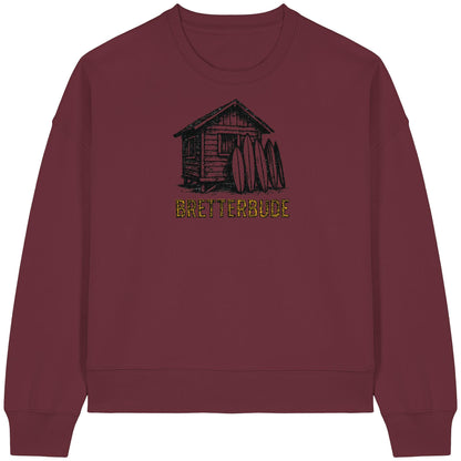 Achtung Bretterbude - Womens Organic Boxcut Sweatshirt