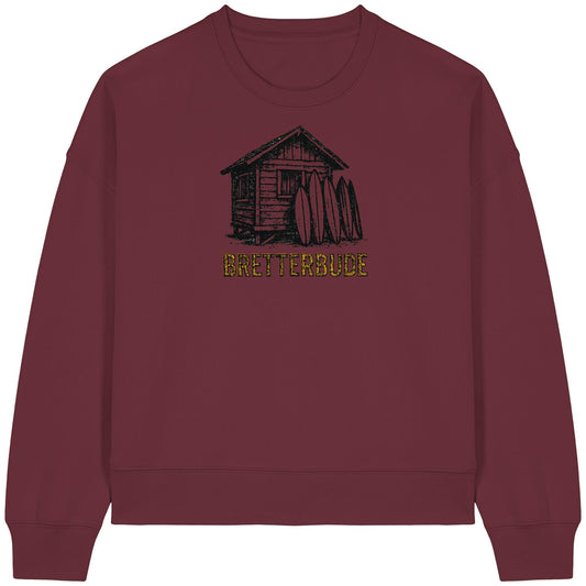 Achtung Bretterbude - Womens Organic Boxcut Sweatshirt