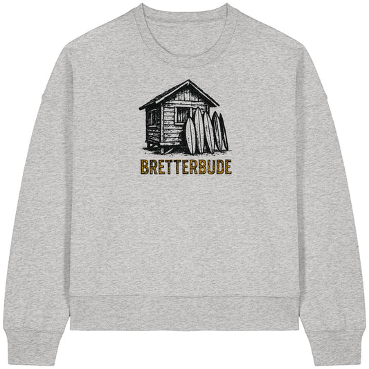 Achtung Bretterbude - Womens Organic Boxcut Sweatshirt