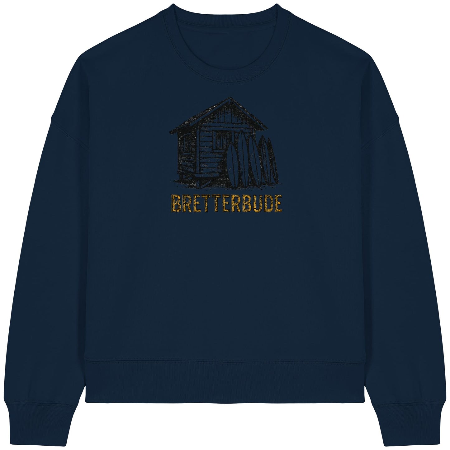 Achtung Bretterbude - Womens Organic Boxcut Sweatshirt
