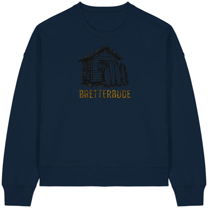 Achtung Bretterbude - Womens Organic Boxcut Sweatshirt