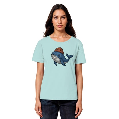 Nordic Whale - Womens Organic Lightweight T-Shirt