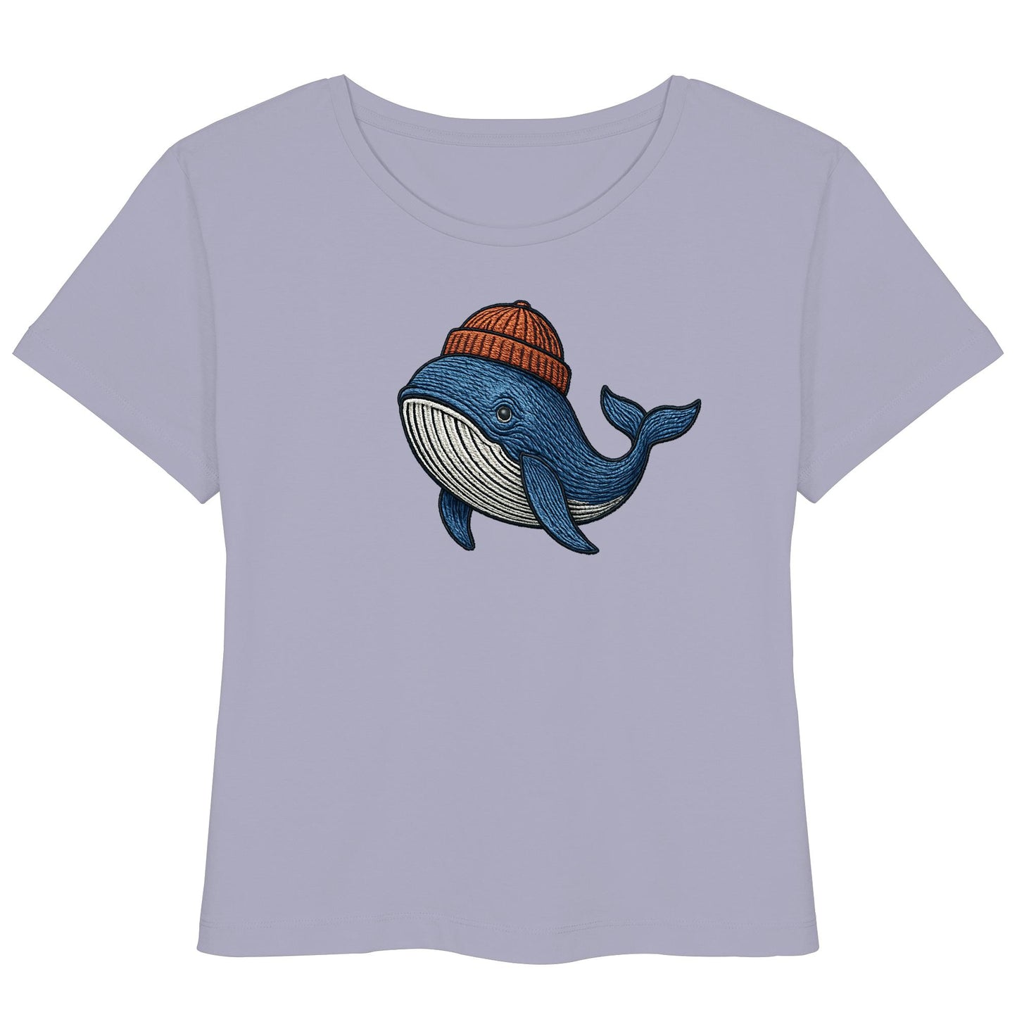 Nordic Whale - Womens Organic Lightweight T-Shirt