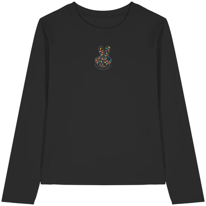 Peace. Waves. Sunsets. Frontdesign only - Womens Organic Longsleeve T-Shirt