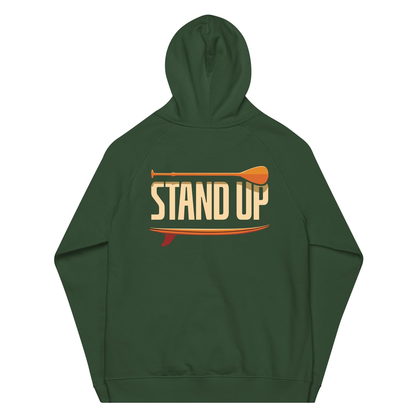 Stand UP - Organic Hoodie Bio-Raglan-Hoodie