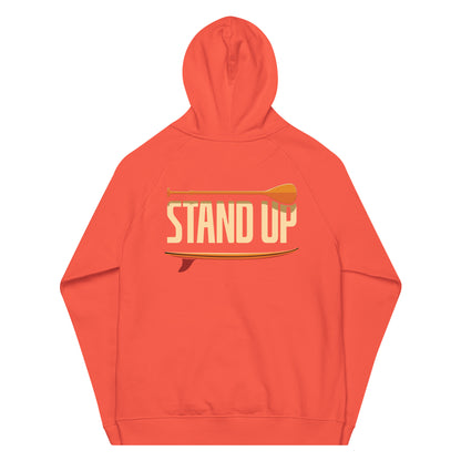 Stand UP - Organic Hoodie Bio-Raglan-Hoodie