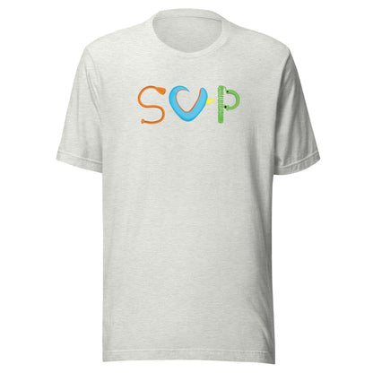 SUP- die lustigen Drei unisex-T-Shirt