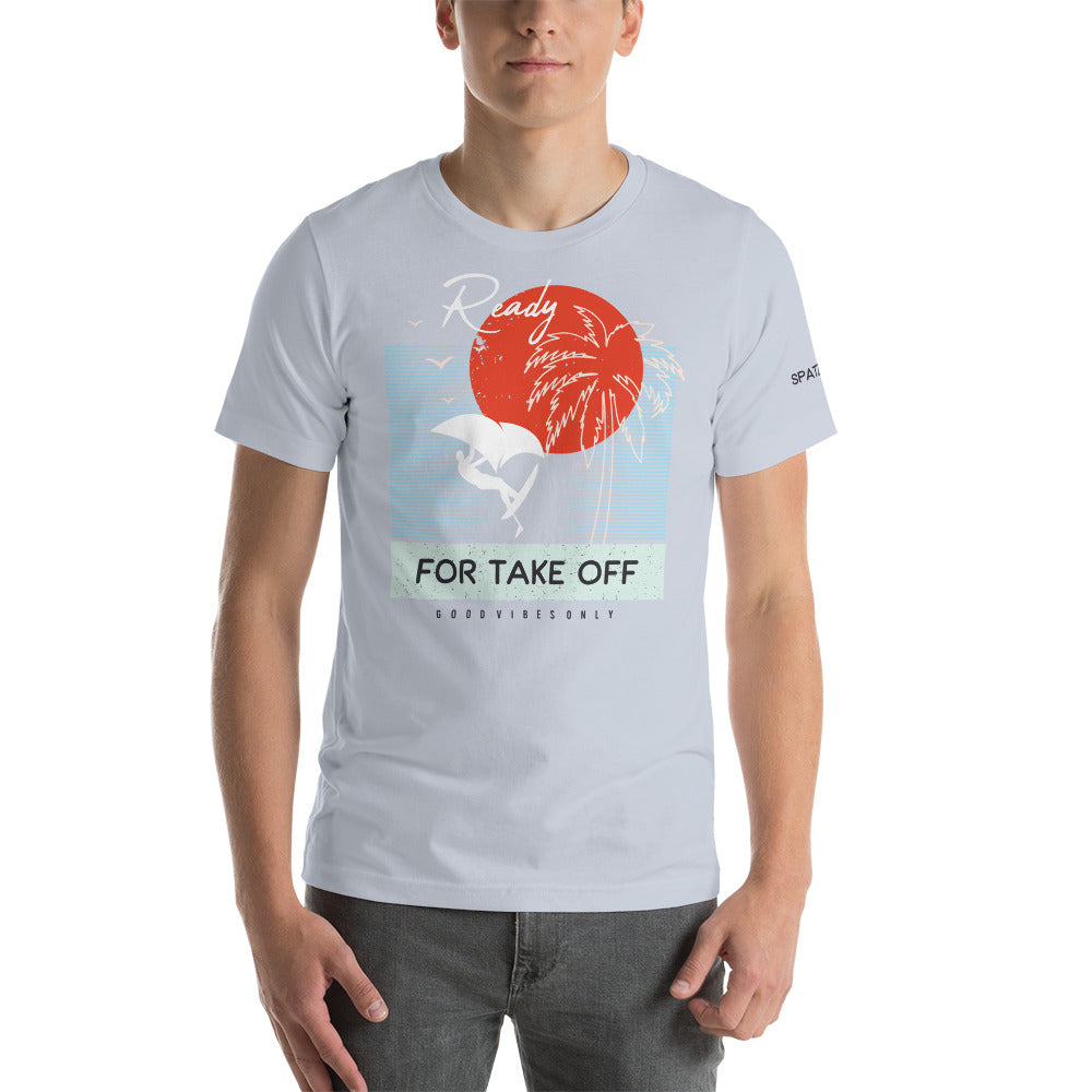 Wingfoil-Ready For Take Off-unisex-T-Shirt