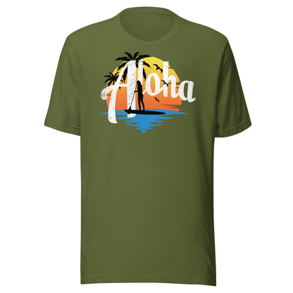 Aloha SUP-unisex-T-Shirt