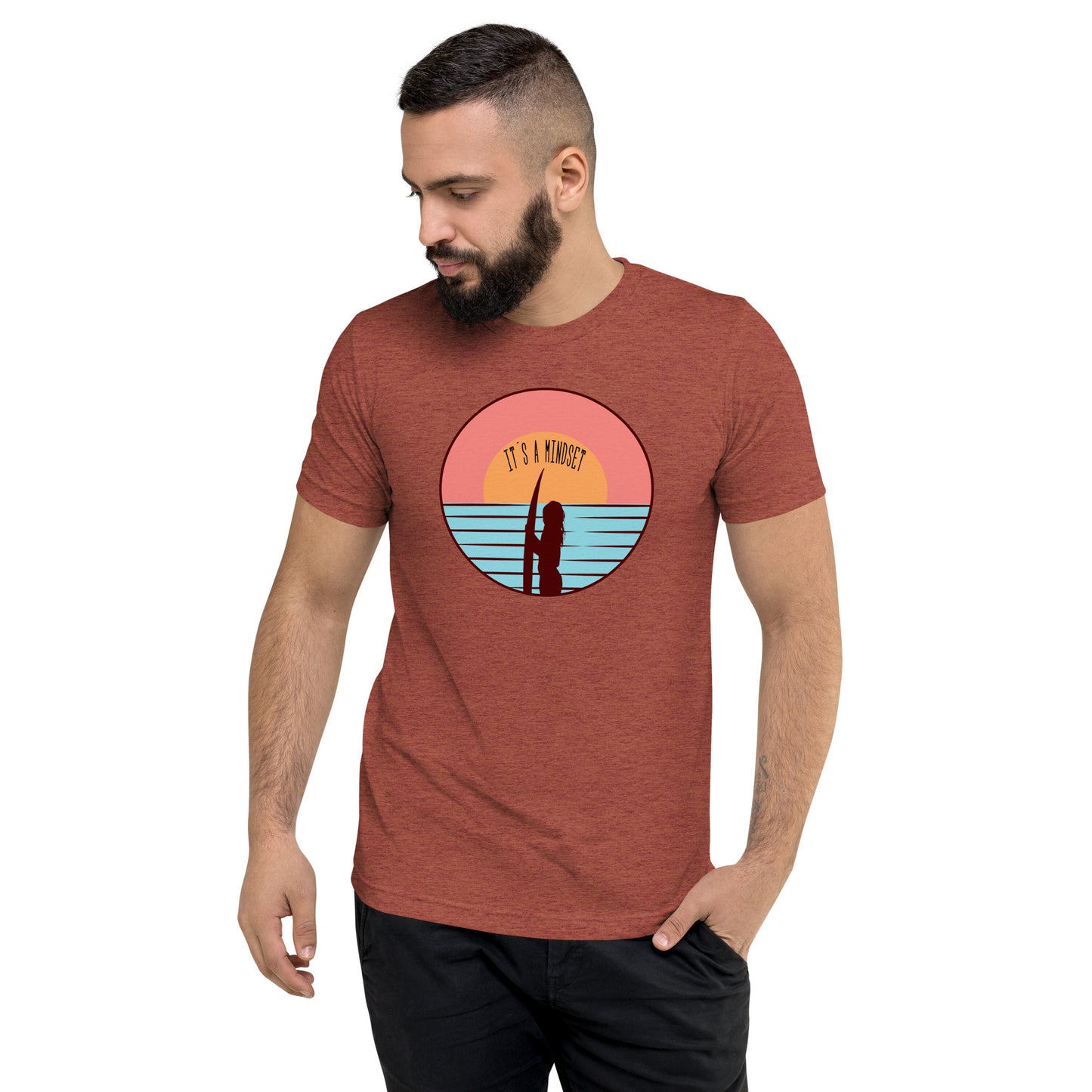 It´s A Mindset kurzärmeliges T-Shirt