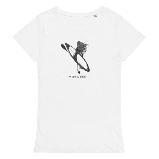 My Way To Bee Free Bio-T-Shirt für Damen