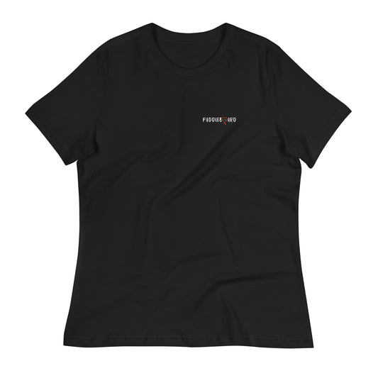 Paddleboard- ein Herz für die Welle - Ladies Shirt