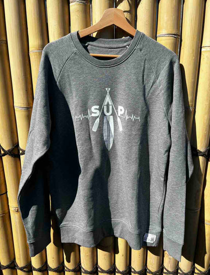 Sale:  SUP Herzschlag clean  - Organic Sweatshirt