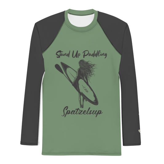 Stand Up Paddling Girl - Herren-UV-Shirt