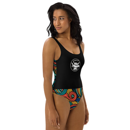 Hang Loose SUP unser einteiliger Damen Badeanzug