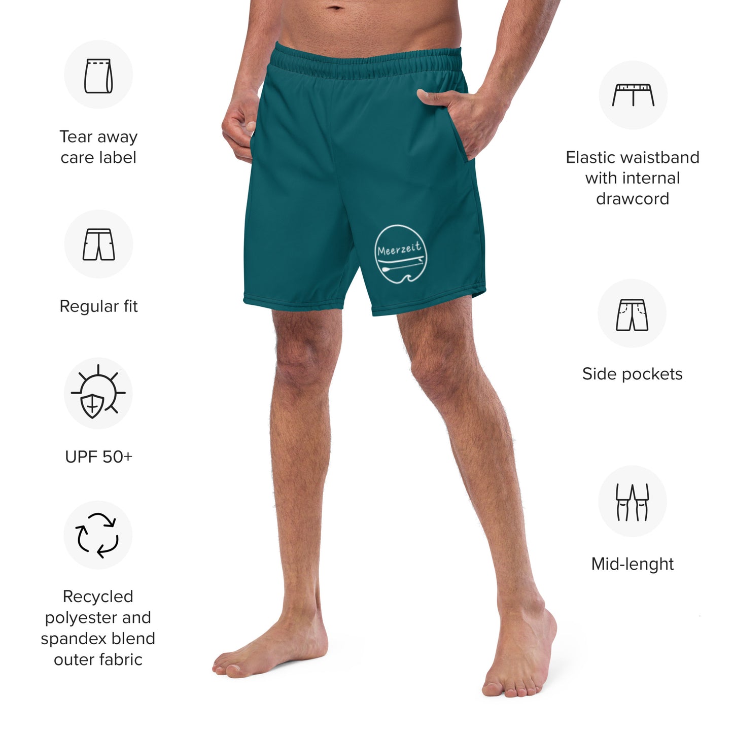 Meerzeit SUP Herren-Boardshorts