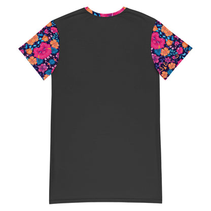 T-Shirt-Kleid Spatzelsup Aloha-Flowers