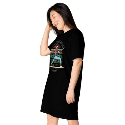 SUP-Yoga Peace & Love T-Shirt-Kleid