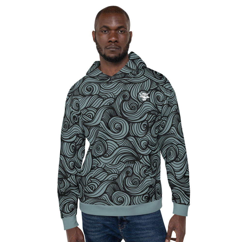 Sonderedition-Stand Up Paddling Crazy Wave-Hang Loose Style-Unisex Hoodie