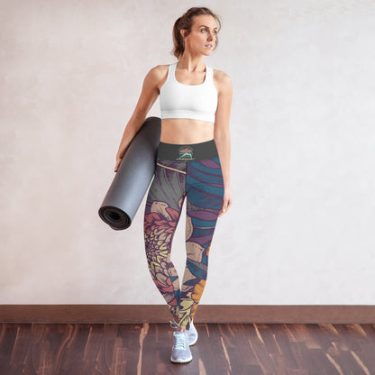 SUP-Yoga-Peace and Love Leggings
