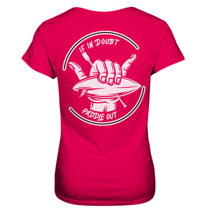 If In Doupt-Paddle Out Hang Loose Style - Ladies Premium Shirt