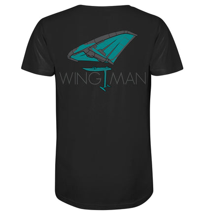 Wingfoiling-WINGMAN - Organic Basic Shirt-Backprint