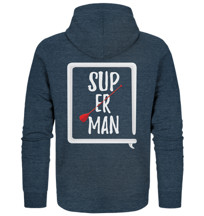 SUP ER MAN 2.0  - Organic Zipper