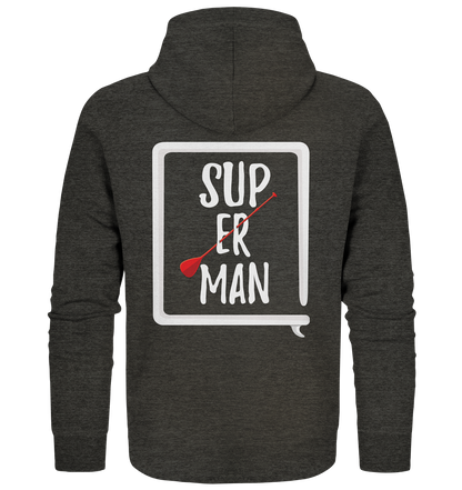 SUP ER MAN 2.0  - Organic Zipper