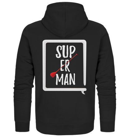 SUP ER MAN 2.0  - Organic Zipper