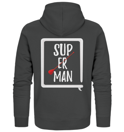 SUP ER MAN 2.0  - Organic Zipper