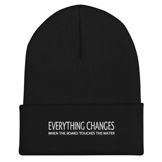 Everything Changes Umgeschlagene Beanie