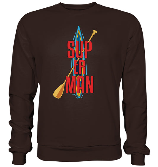 SUP ER MAN - Basic Sweatshirt