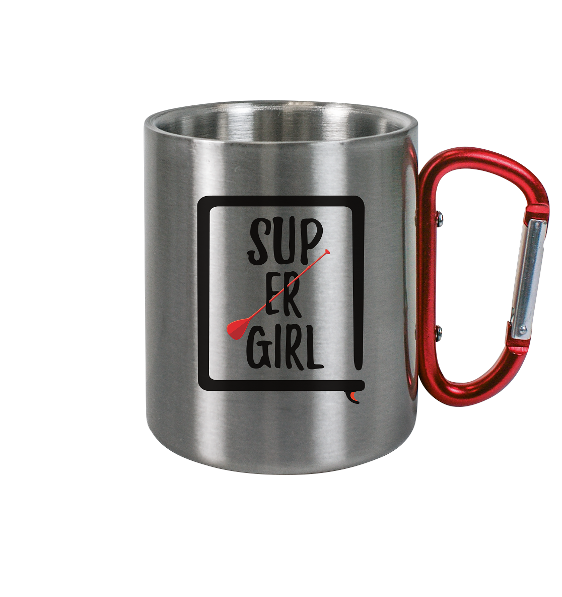 SUP ER GIRL - Edelstahl Tasse