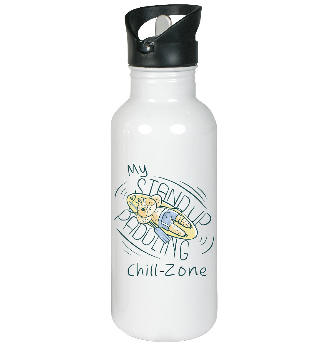My Stand Up Paddling Chill-Zone  - Edelstahl-Trinkflasche