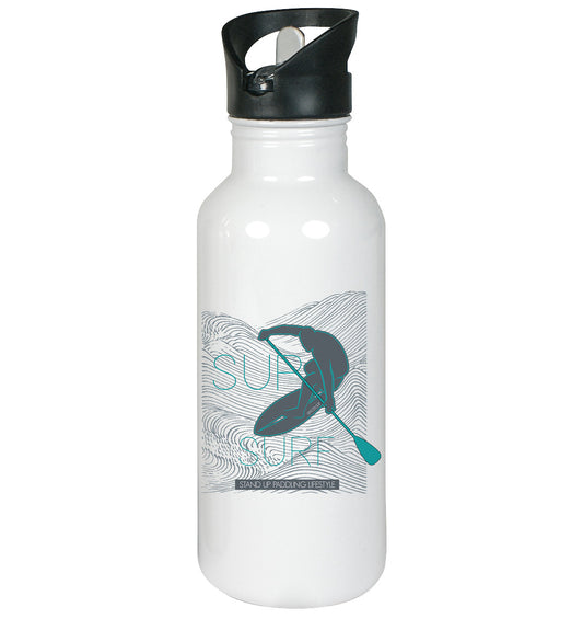 SUP SURF-Stand Up Paddling - Edelstahl-Trinkflasche