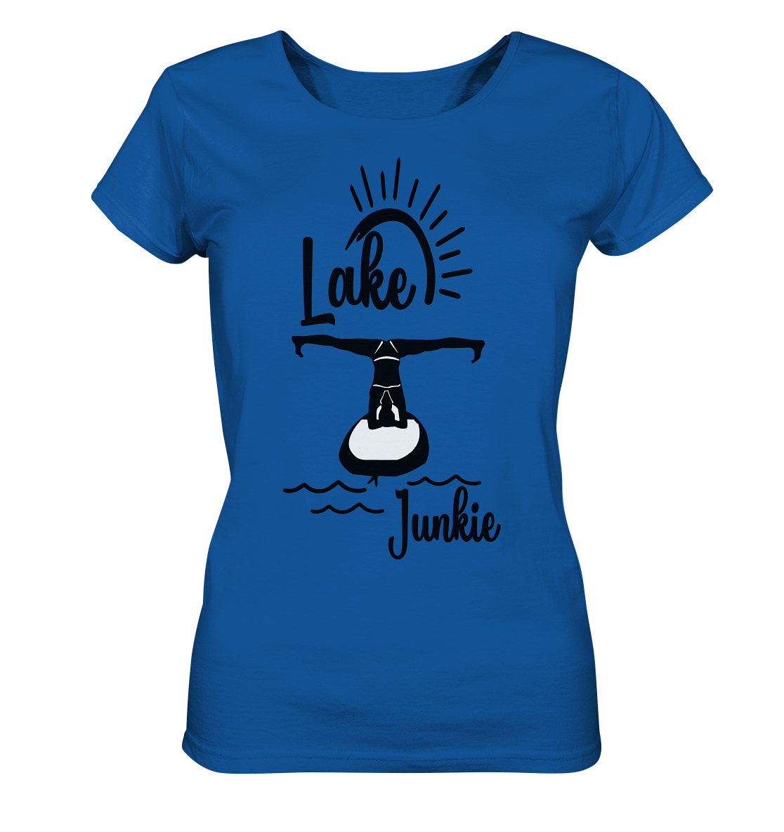 SUP-Yoga Lake Junkie - Ladies Organic Shirt