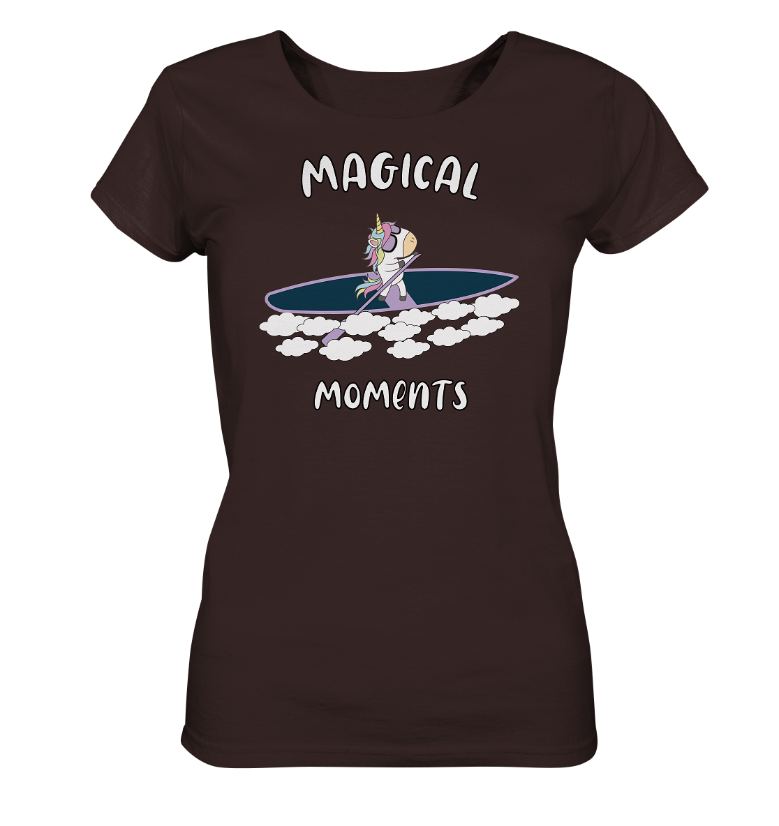 SUP Einhorn-Magical Moments - Ladies Organic Shirt
